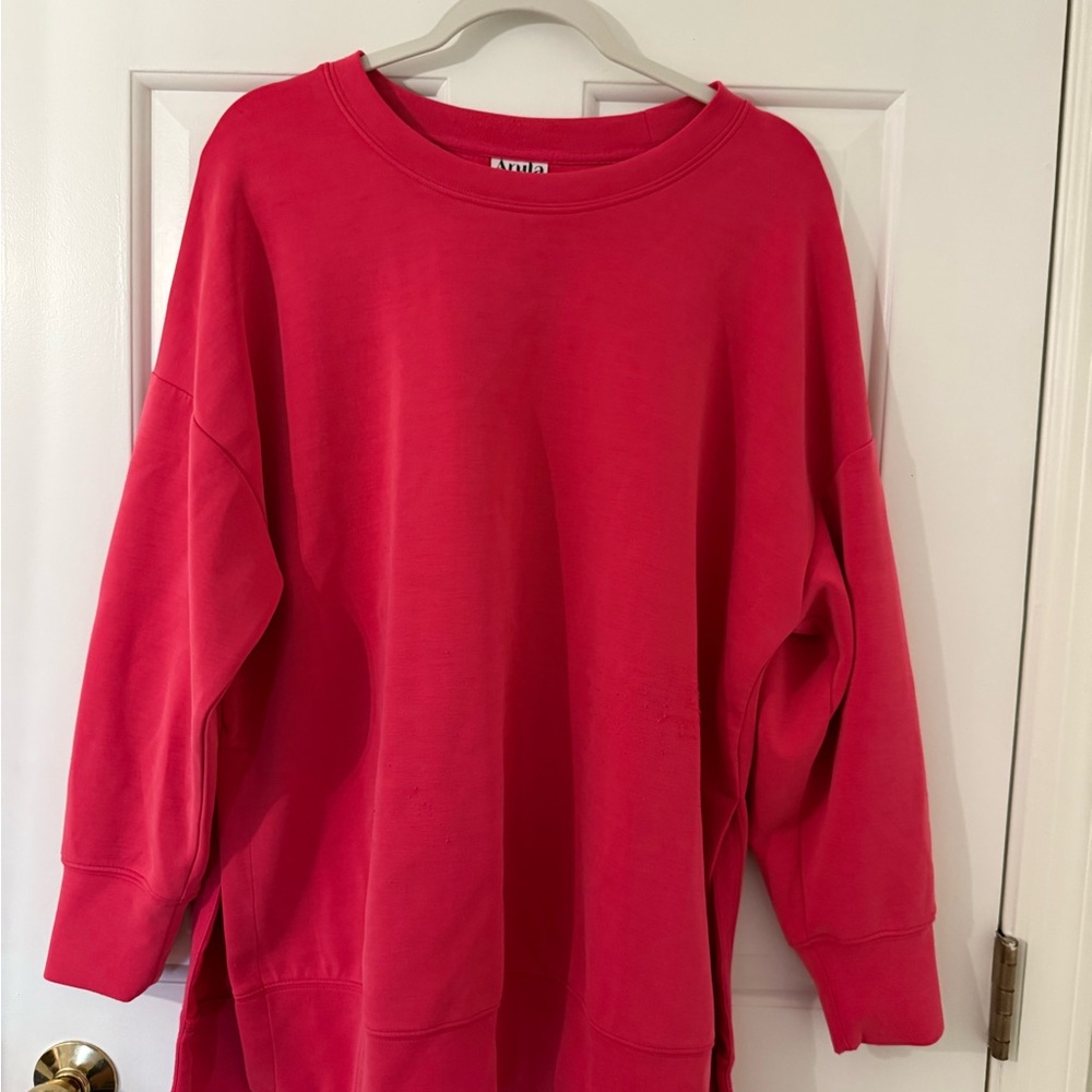 Arula Vibrant Red Pullover